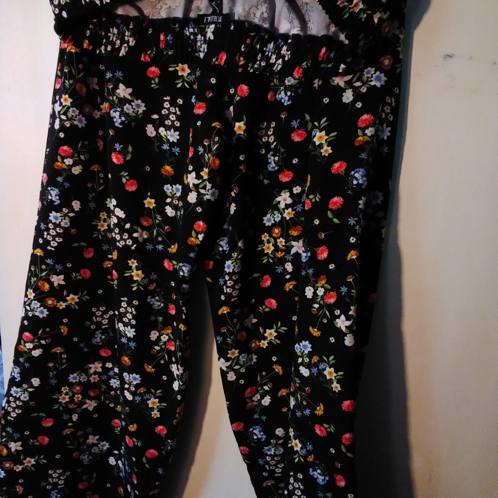 Flowy wide leg dress pants